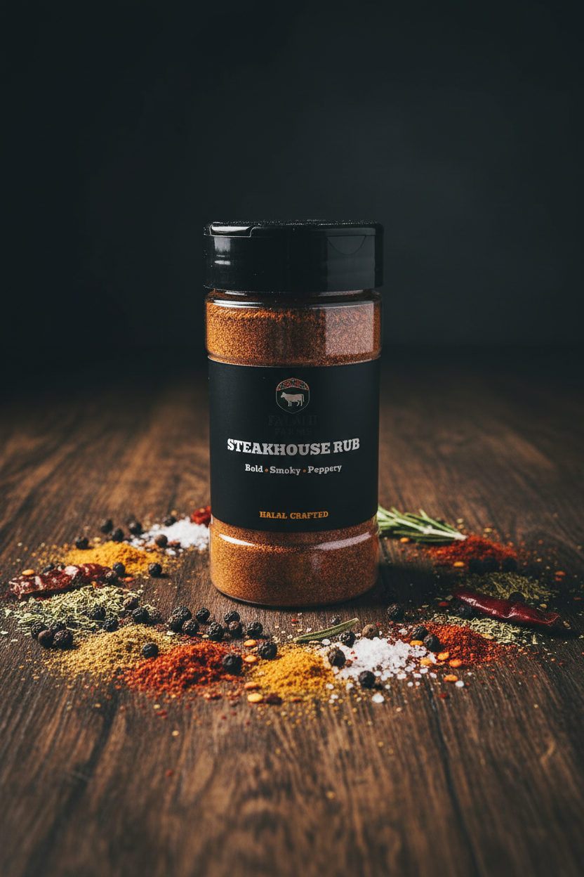 Steakhouse Rub - Wood Table